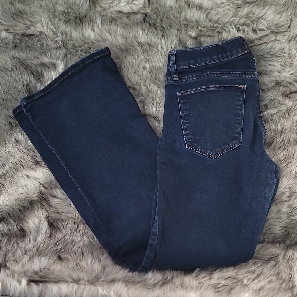 GAP Perfect Boot  Dark Blue Flare Women's Jeans